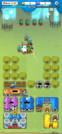 Fortress Merge: Puzzle Defense