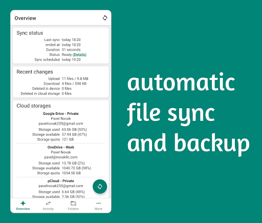 Autosync - File Sync & Backup PC