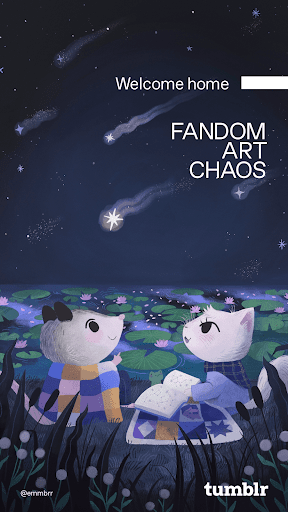 komputer Tumblr—Fandom, Art, Chaos