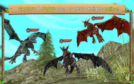 Simulador de Dragões Online para PC