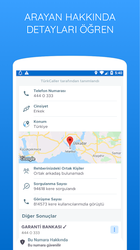 TürkCaller - Numara Sorgulama & Arayan Kimliği PC