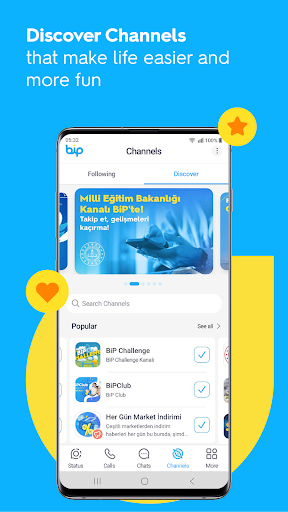 BiP -обмін смс, відеодзвінками PC