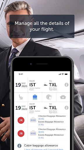 Turkish Airlines Flight Ticket پی سی