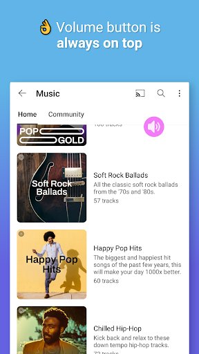 komputer Volume Control: Screen Button