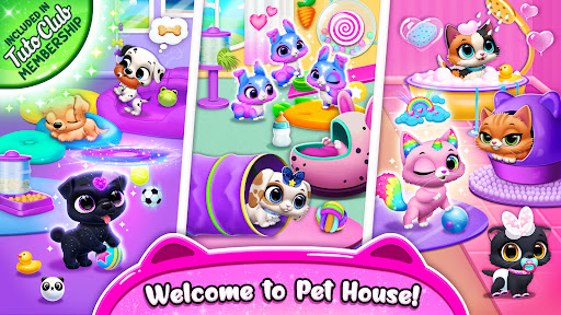 FLOOF - My Pet House - Dog & Cat Games