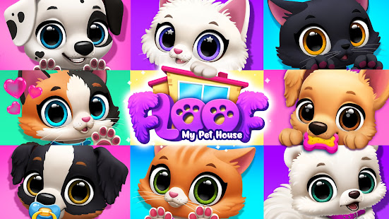 FLOOF - My Pet House - Dog & Cat Games