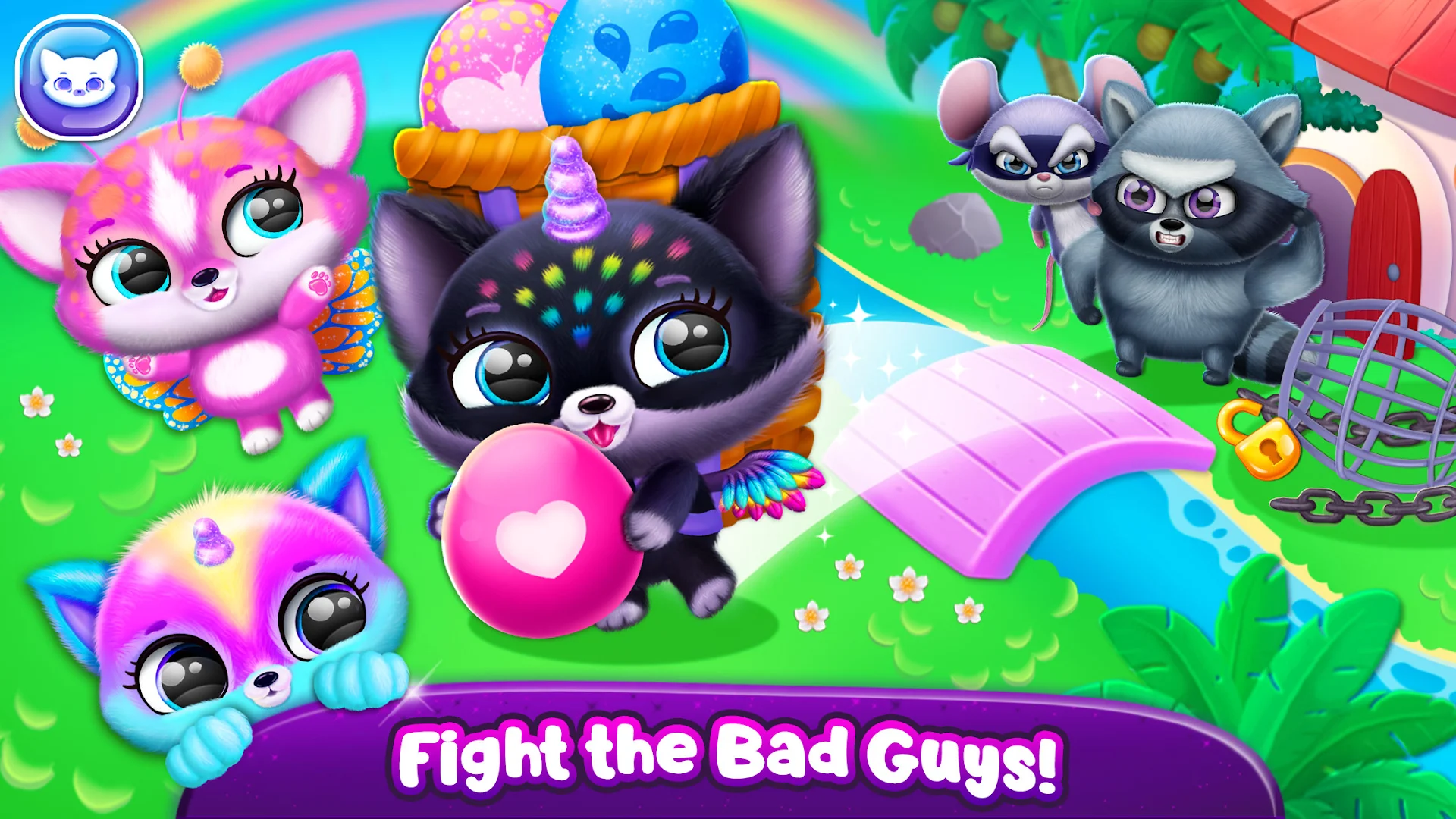 Fluvsies Pocket World - Pet Rescue & Care Story para PC