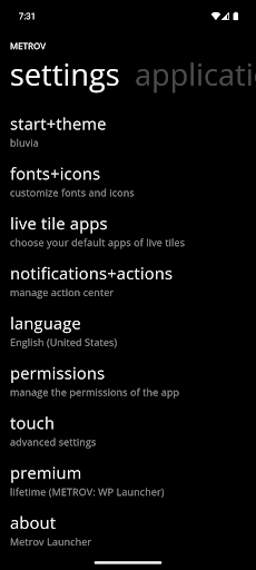 METROV: WP Launcher پی سی