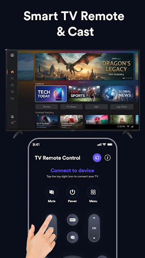 TV Cast & Mirroring: All TV PC