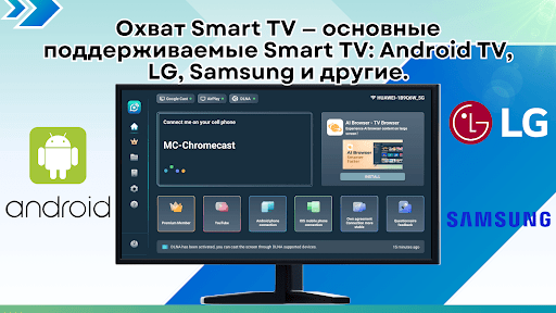 Mirrcast TV Receiver - Cast ПК