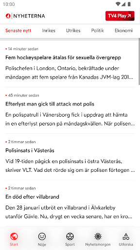 TV4 Nyheterna ПК