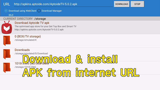 Smart TV APK downloader