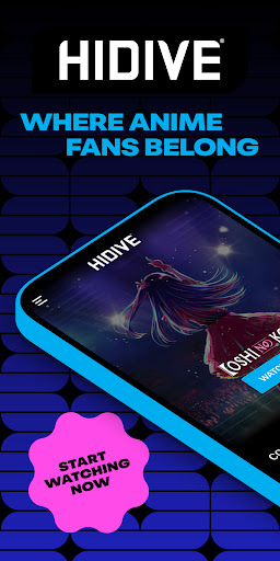 HIDIVE Where Anime Fans Belong পিসি