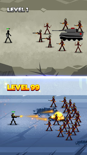 komputer Age of Stickman: Evolution