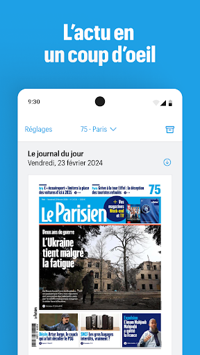Journal Le Parisien PC