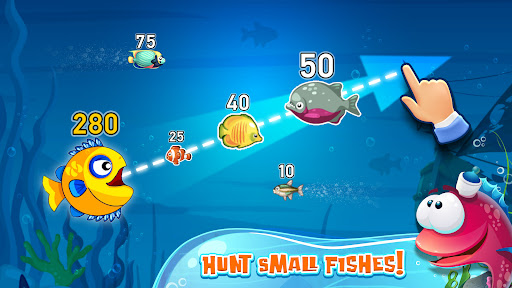 Fish Eat Getting Big