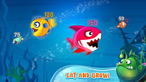 Fish Eat Getting Big