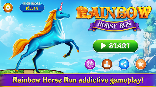 Rainbow Horse Run পিসি
