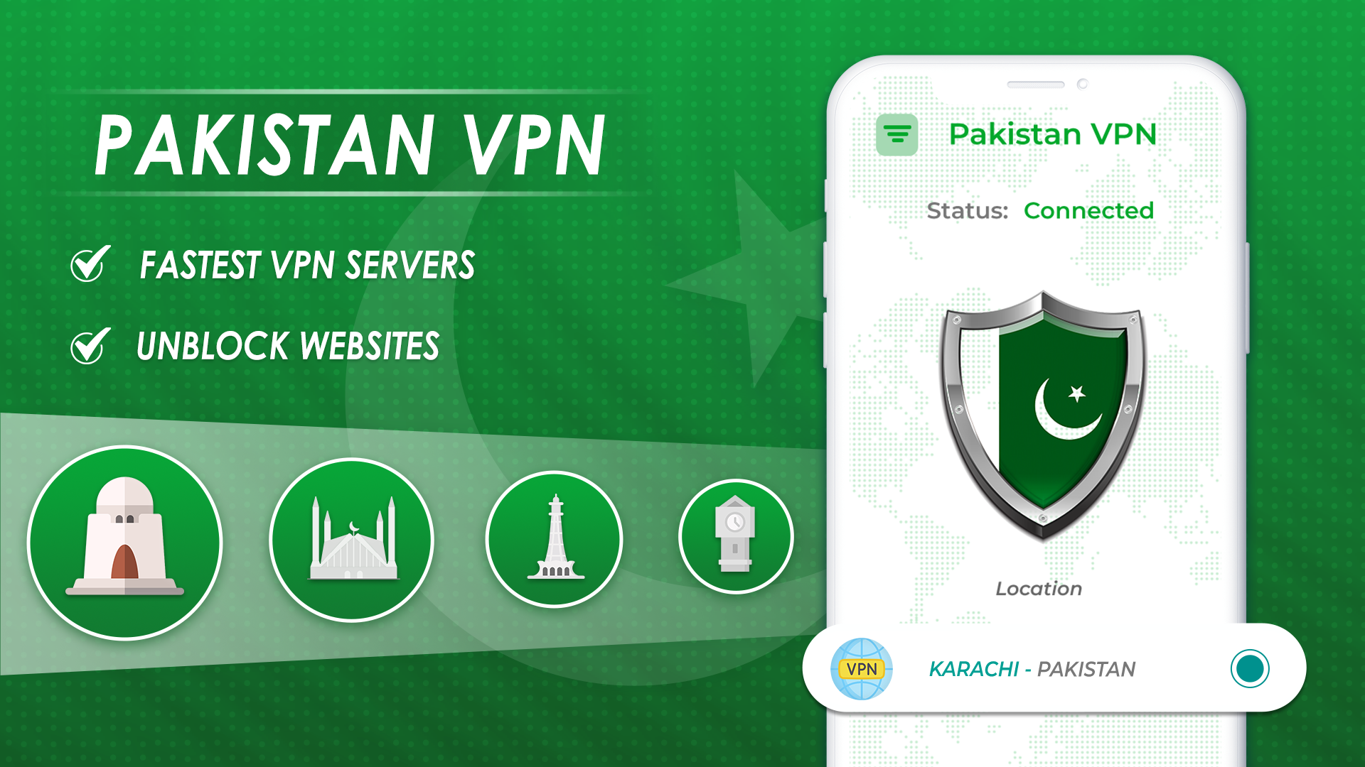 Pakistan VPN Proxy Master: VPN PC
