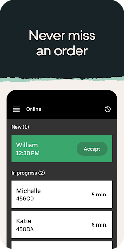 Uber Eats dla restauracji PC
