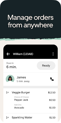 Uber Eats dla restauracji PC