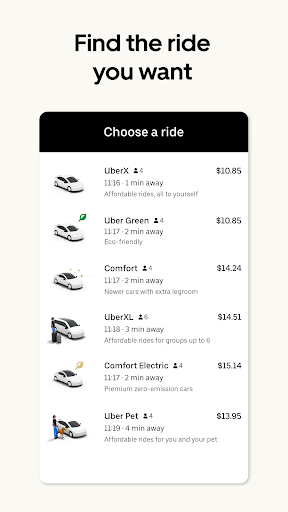 Uber - Request a ride PC