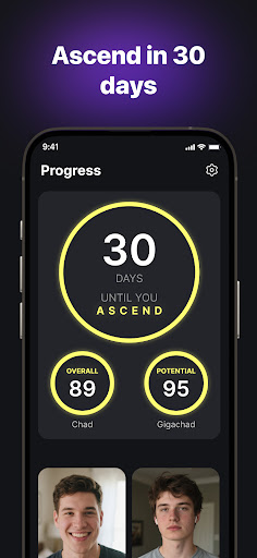 UCHAD AI Looksmax Face Rating ПК