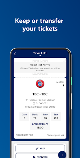 UEFA Mobile Tickets