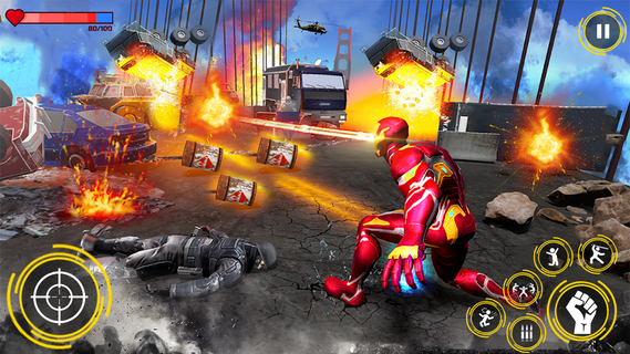 Iron Hero Man: Superhero Game ПК