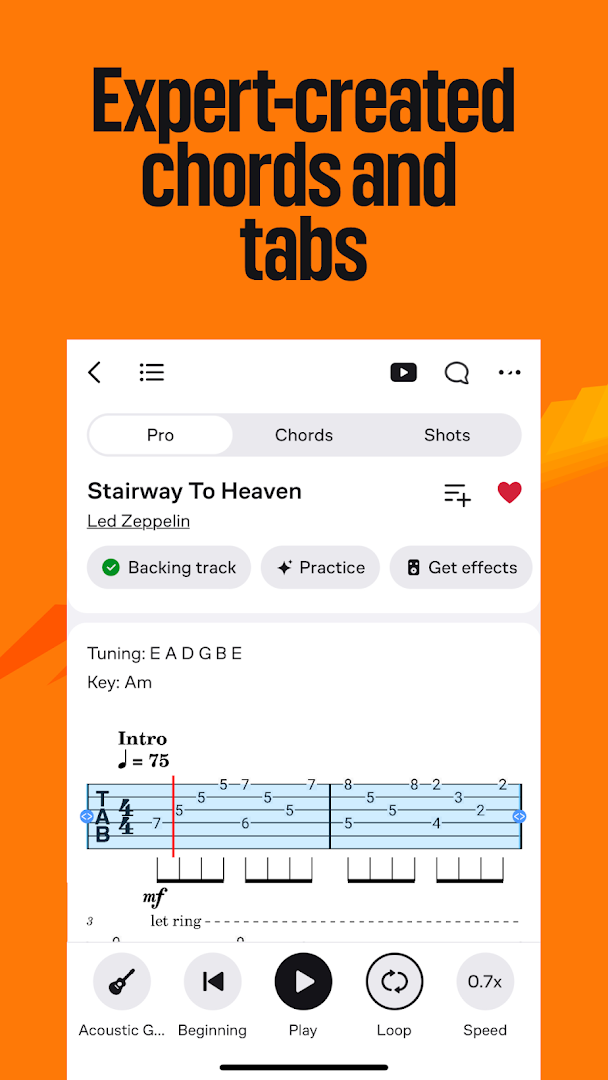 Ultimate Guitar: Chords & Tabs PC