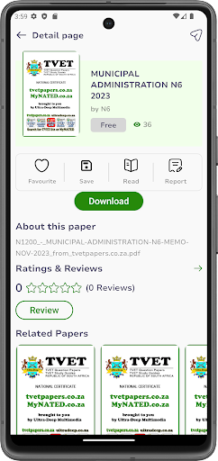TVET Exam Papers NATED and NCV PC