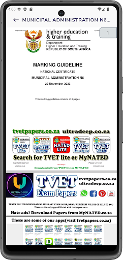 TVET Exam Papers NATED and NCV PC