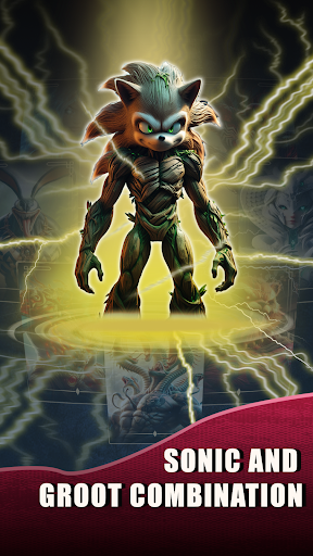 komputer AI Merge - Character Fusion