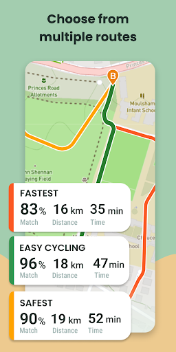 Cyklonavigace a mapy: Cyclers PC