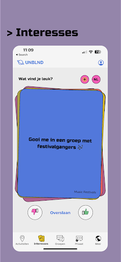 UNBLND - maak vrienden app PC