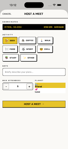 komputer UNBLND - make friends app