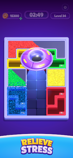 Sand Blocks: Drop Puzzle