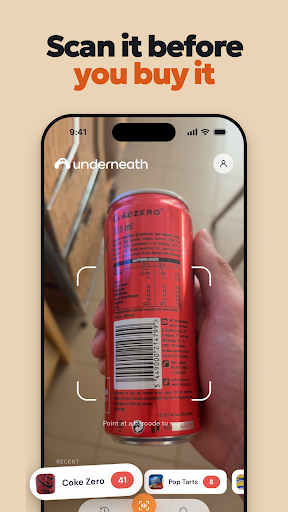 Underneath - Food Scanner