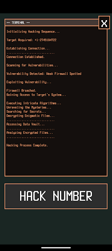 Phone Number Hacks Simulator পিসি