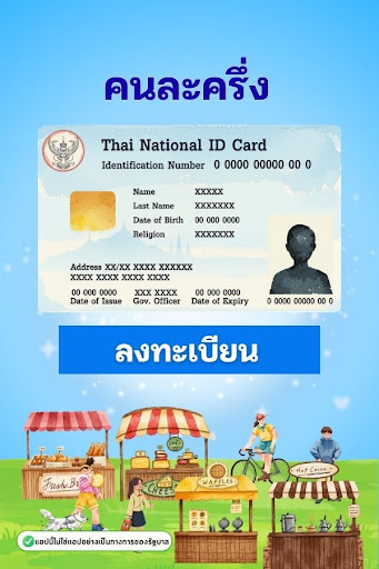 คนละครึ่งพลัส คู่มือรับสิทธิ์ PC