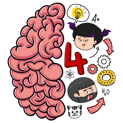 komputer Brain Test 4: Tricky Friends