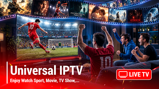 Universal IPTV: M3U8 Streamer PC