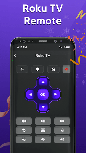 TV remote control for Roku الحاسوب