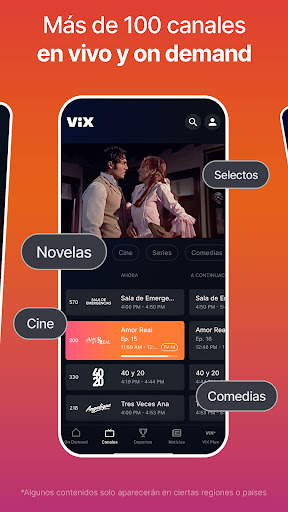 ViX: TV, Deportes y Noticias ПК