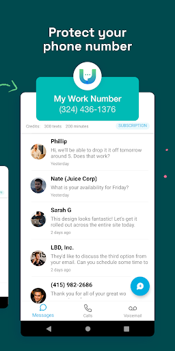 Unlisted - Second Phone Number