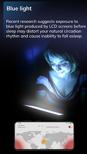 Twilight: Blue light filter