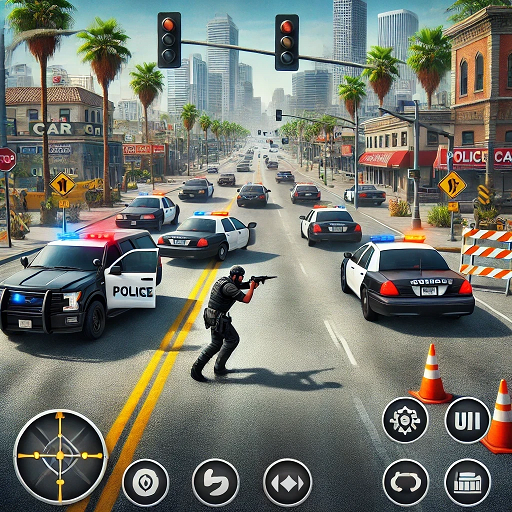 Grand Police Game Mafia Games PC