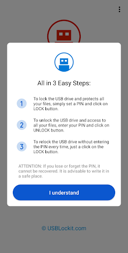 USB Lockit - Pendrive Password