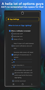 Always On Edge - LED light & AOD & Wallpapers PC