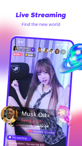 komputer TT Live: Online Streaming Chat